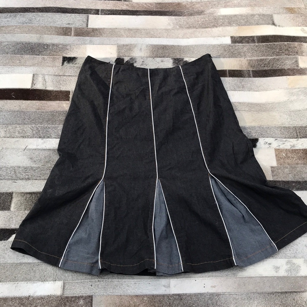 Vintage Devine denim NY jean skirt Sz 18